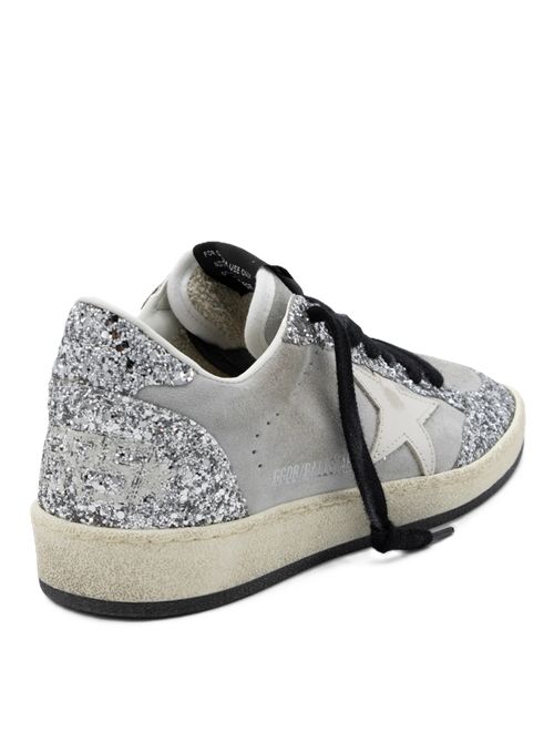 Golden Goose ballstar suede grey silver Golden Goose | GWF00117.F008723.60379GREY/SILVER/WHITE